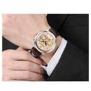 Emporio Armani Chronograph Men's Analog Leather strip Watch