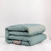 RISHAHOME King Size Comforter (220x240 cm) Green Spring 2202401GSP