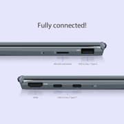 Asus Zenbook 13 UM325UA-OLED0R5W Slim Laptop – Core Ryzen 5 2.1GHz 8GB 512GB Shared Win11Home 13.3inch FHD OLED Grey English/Arabic Keyboard