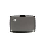 Ogon Stockholm Aluminium Wallet for Men & Women | RFID Blocking Card Holder (Titanium)