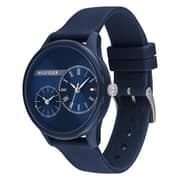 Tommy Hilfiger Meg Blue Silicone Women Watch 1782146