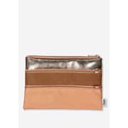 TYPO Double Archer Pencil Case Tan Coral - 134692-102