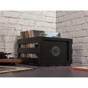 Crosley AC1004A-BK Record Storage Crate Black Crosley AC1004A-BK Record Storage Crate Black
