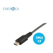 Energea Nylo Tough USB Type C Cable 1.5m Black Energea Nylo Tough USB Type C Cable 1.5m Black
