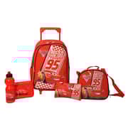 Disney CARS Racing Center 5 In1 Trolley Bag Set 16''