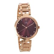 Titan Purple Dial Analog Watch For Women