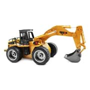 Huina 1530 1:18 Scale 6 Function R/C Die Cast Metal Excavator 2.4 Ghz