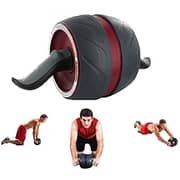 ULTIMAX Ab Power Wheel Roller Crossfit Home Gym Abdominal Exercise Workout Equipment for Body Building Fitness Muscle Trainer Multi color