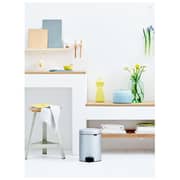 Brabantia 112942 Pedal Bin NewIcon 5Litre Metallic Mint Brabantia 112942 Pedal Bin NewIcon 5Litre Metallic Mint
