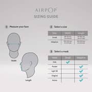 Airpop Reusable Pocket Face Mask Pack of 2 Airpop Reusable Pocket Face Mask Pack of 2
