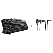 Cooler Master DEVASTATOR 3 Keyboard Combo + MH703 Gaming Headset Bundle