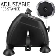 H Pro Mini Exercise Bike | Under Desk Pedal Exerciser| Portable Foot Cycle | Arm & Leg Peddler Machine With Lcd Screen Displays