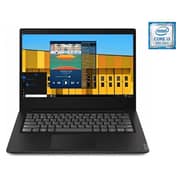 Lenovo ideapad S145-14IKB Laptop - Core i3 2.2GHz 4GB 128GB Shared Win10 14inch HD Granite Black English/Arabic Keyboard