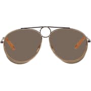 Chloe Aviator Brown Sunglasses For Women CE144S-028-61