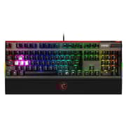 MSI Vigor GK80 Red Wired Gaming Keyboard Black S1104US228HH6 MSI Vigor GK80 Red Wired Gaming Keyboard Black S1104US228HH6