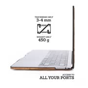 WOODWE Real Wood MacBook Case for Protection for Mac Pro 16inch with Touch ID/Bar/Thunderbolt