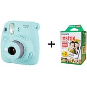 Fujifilm Instax Mini 9 Instant Film Camera Ice Blue + 20 sheets Fujifilm Instax Mini 9 Instant Film Camera Ice Blue + 20 sheets