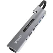 Xpower XP-HU82-GY 8 In 1 USB-C Hub