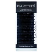 EMILYSTORES Eyelash Extensions 0.20mm Thickness D Curl Length 14mm Silk Mink Fake Eye Lashes In One Tray EMILYSTORES Eyelash Extensions 0.20mm Thickness D Curl Length 14mm Silk Mink Fake Eye Lashes In One Tray