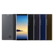 Samsung Clear View Standing Cover Navy Blue For Galaxy Note8 - EF-ZN950CNEGWW Samsung Clear View Standing Cover Navy Blue For Galaxy Note8 - EF-ZN950CNEGWW