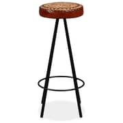 vidaXL Bar Stools 4 pcs Real Leather vidaXL Bar Stools 4 pcs Real Leather