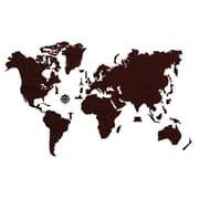 Wooden City Wooden World Map XL Dark Oak