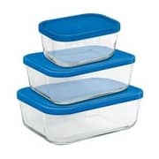 Borgonovo Igloo Bowl Set 3pcs Square 96/180/320