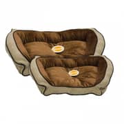 K&H Bolster Couch Small Mocha/Tan 21 K&H Bolster Couch Small Mocha/Tan 21