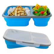 Smart Planet EC34LB Collapsible Lunch Box Light Blue