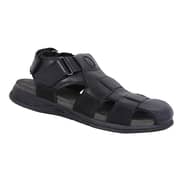 Woodland Men Black Leather Sandals 41 Woodland Men Black Leather Sandals 41