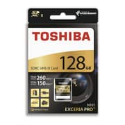 Toshiba Exceria Pro SDHC II SD Card 128GB - THNN101K1280E6