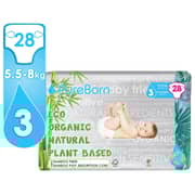 PureBorn 50565 Size 3 Single Pack Nappy 5.5 to 8 kg Palm 28Pcs PureBorn 50565 Size 3 Single Pack Nappy 5.5 to 8 kg Palm 28Pcs