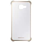 Samsung EFQA510CFEGWW Clear Back Cover Gold For Galaxy A5 2016