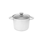 RoyalFord Stock Pot With Lid Silver 10L RoyalFord Stock Pot With Lid Silver 10L