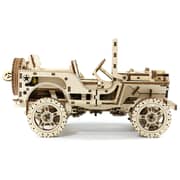 Wooden City 4x4 Jeep 3D Mechanical Model Wooden City 4x4 Jeep 3D Mechanical Model
