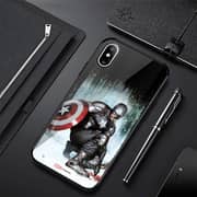Marvel Captain America Superhero Landing iPhone XS MAX Cover Marvel Captain America Superhero Landing iPhone XS MAX Cover