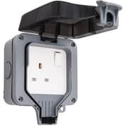 Lavish Outdoor Sockets Waterproof Single Socket,showtop Wall Electrical Outlets,ip66 Switched Socket Covers,13a Outdoor Wall Weatherproof Plug Socket Box (single Socket) Lavish Outdoor Sockets Waterproof Single Socket,showtop Wall Electrical Outlets,ip66 Switched Socket Covers,13a Outdoor Wall Weatherproof Plug Socket Box (single Socket)