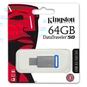 Kingston DT50/64GB DataTraveler 50 USB 3.1 Flash Drive 64GB Metal