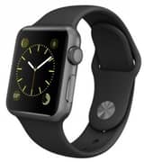 Apple Watch Series 1 - 38mm Space Grey Aluminium Case with Black Sport Band Apple Watch Series 1 - 38mm Space Grey Aluminium Case with Black Sport Band