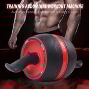 ULTIMAX Ab Power Wheel Roller Crossfit Home Gym Abdominal Exercise Workout Equipment for Body Building Fitness Muscle Trainer Multi color