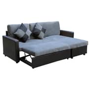 Capri Corner SofaBed with Pull Out Storage Grey Capri Corner SofaBed with Pull Out Storage Grey