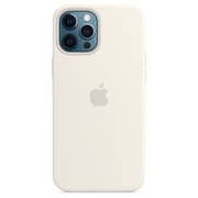 Apple iPhone 12 Pro Max Silicone Case with MagSafe - White Apple iPhone 12 Pro Max Silicone Case with MagSafe - White