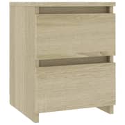 vidaXL Bedside Cabinets 2 pcs Sonoma Oak 30x30x40 cm Engineered Wood vidaXL Bedside Cabinets 2 pcs Sonoma Oak 30x30x40 cm Engineered Wood