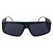 Carrera Facer 8072k Rectangle Black Fullrim Sunglasses For Unisex (black Lens)
