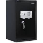 Rubik Large Safe Box with Digital Keypad and Key Lock, Fire Resistant Security Box Protect Money Documents for Home Office RB60EG (Size 60x36x30cm) Black