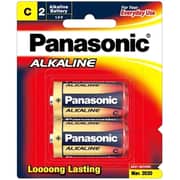 Panasonic C2 Alkaline Battery 2pcs Set Gold/Black
