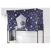 Bunk Bed Upper Deck Curtain Star Design