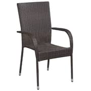 Vidaxl 7 Piece Garden Dining Set Poly Rattan Brown Vidaxl 7 Piece Garden Dining Set Poly Rattan Brown