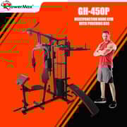 Powermax Fitness Gh-450p Multi Function Home Gym/multi Gym With Punching Bag Powermax Fitness Gh-450p Multi Function Home Gym/multi Gym With Punching Bag