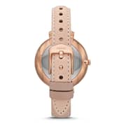 Fossil ES4455 Jocelyn Three-Hand Blush Leather Ladies Watch Fossil ES4455 Jocelyn Three-Hand Blush Leather Ladies Watch